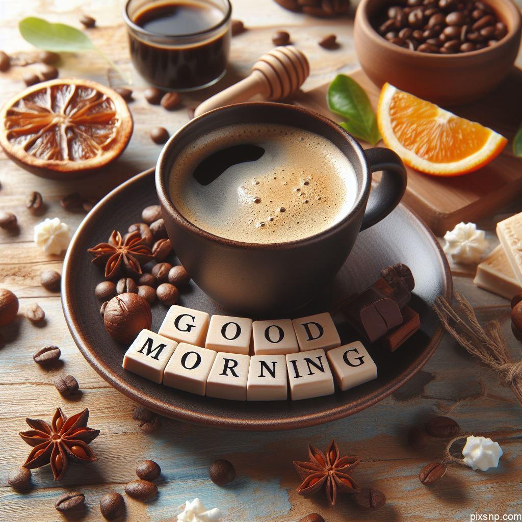 Good morning with coffee, | Good morning images good morning wishes good morning pic good morning photo good morning beautiful images