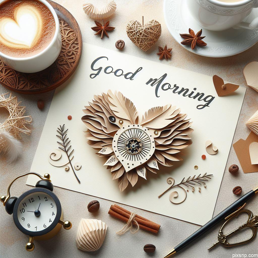 Good morning in paper art, | Good morning images good morning wishes good morning pic good morning photo good morning beautiful images