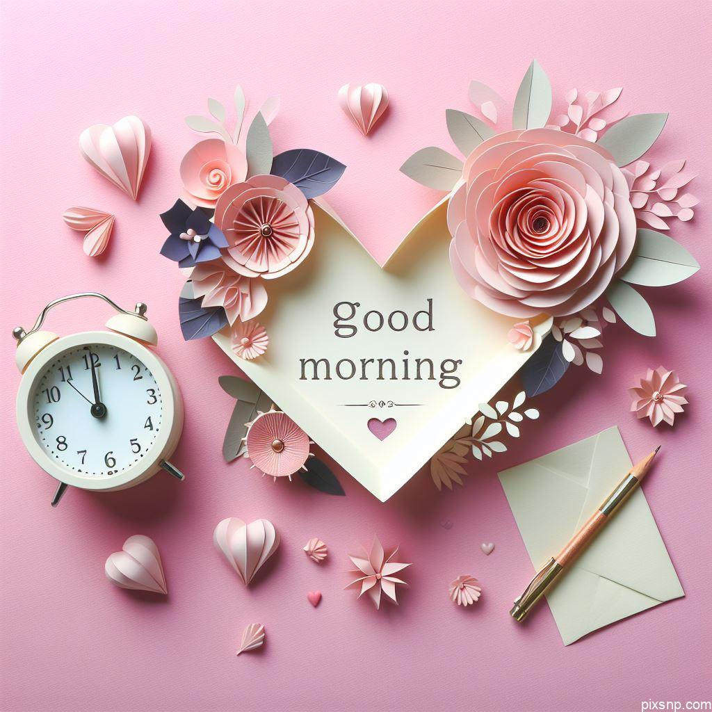 Good morning in paper art, | Good morning images good morning wishes good morning pic good morning photo good morning beautiful images